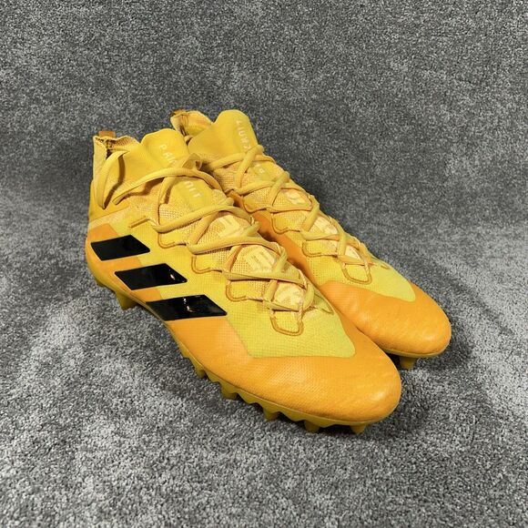Adidas Freak Ultra 21 Boost Primeknit Yellow Football Cleat FX1306 Men's Size 17 - Picture 2 of 11